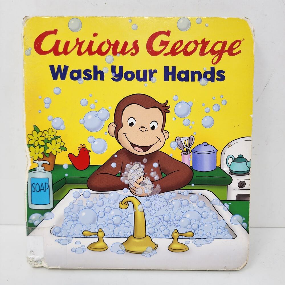 Kids Book - Curious George Wash Your Hands
